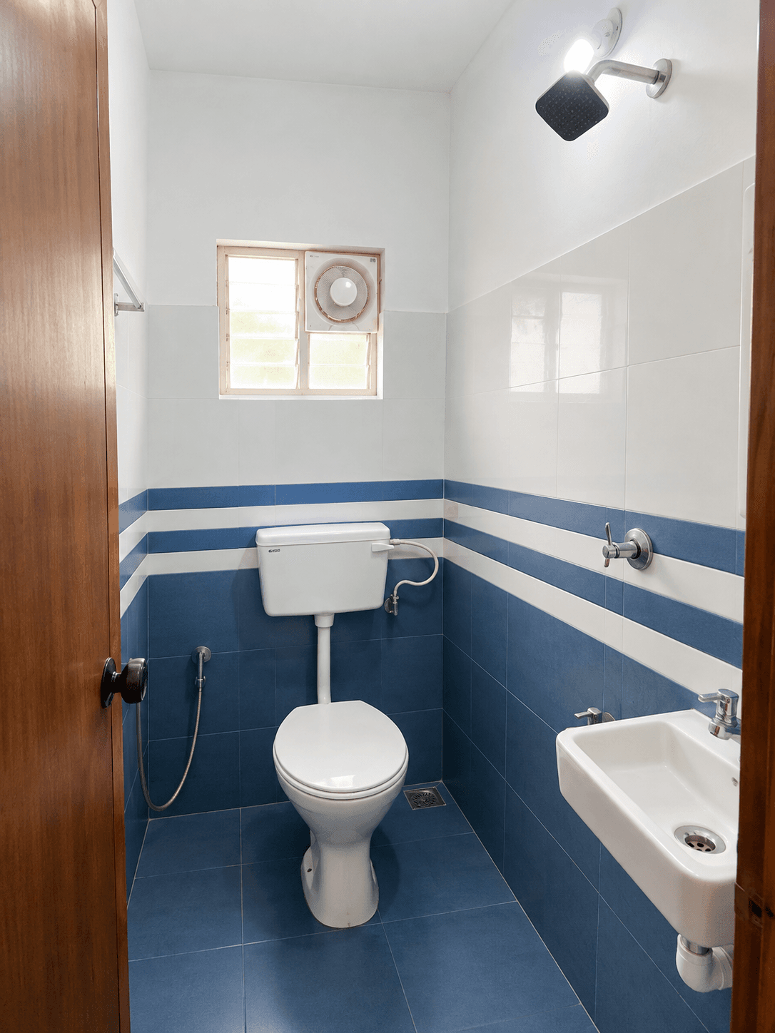 Attached bathroom of the double sharing room