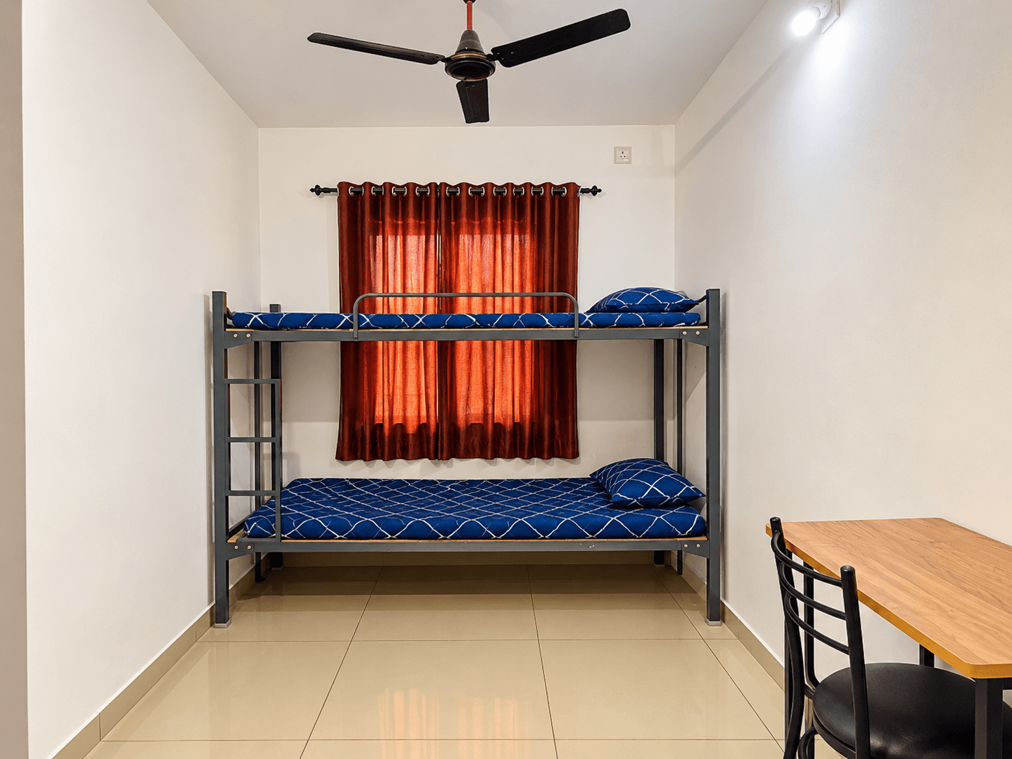 Double sharing room at Grand Hostel