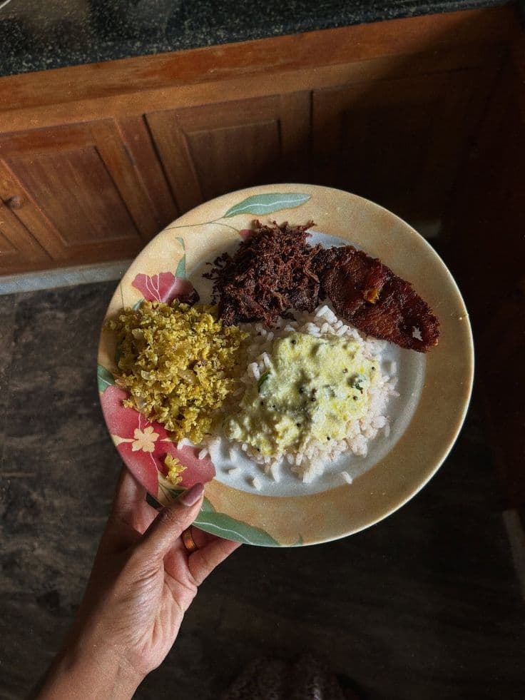 Food served at Grand Hostel